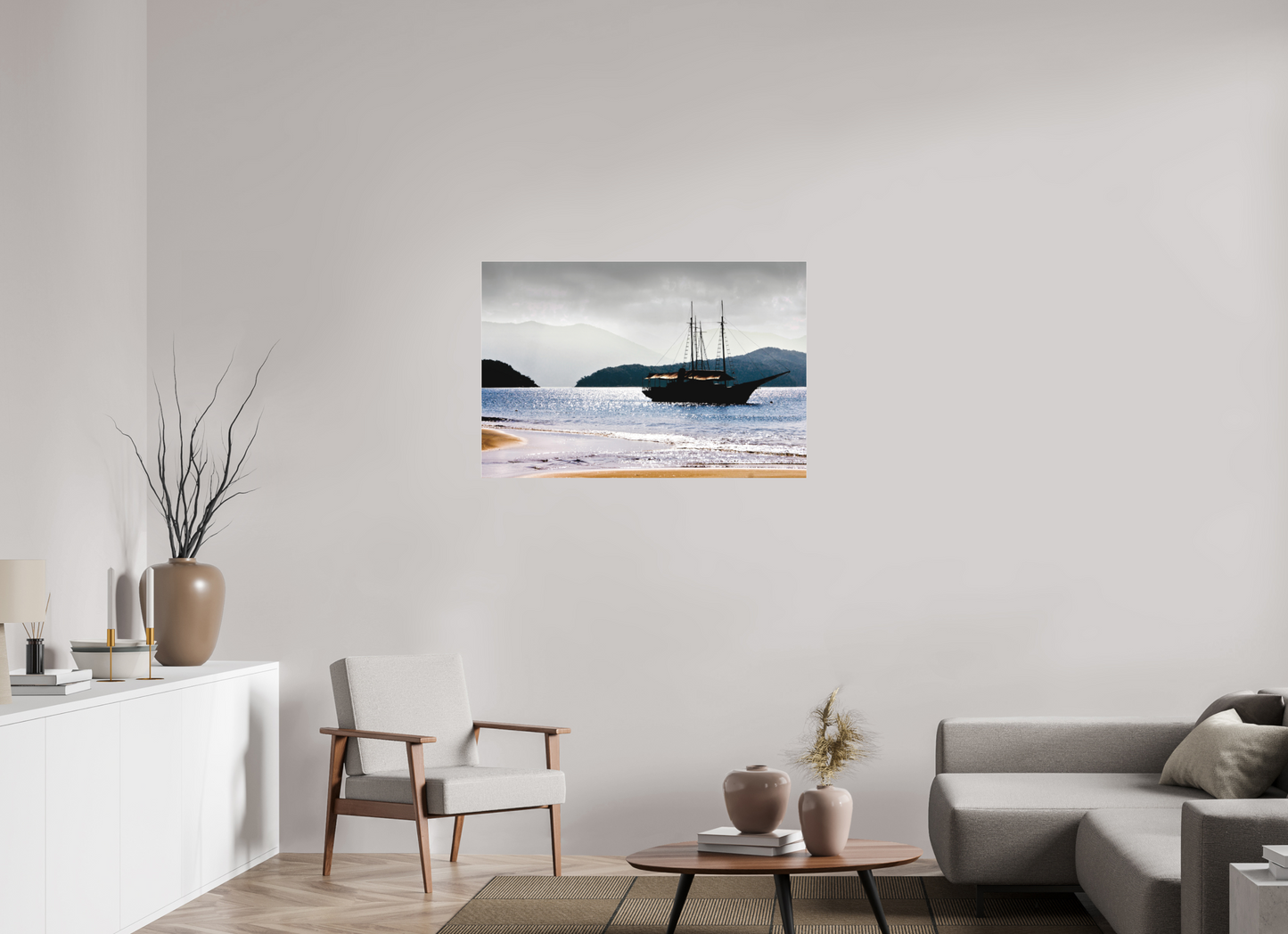 105 x 70 cm, Fine Art Acrylglas Matt Ilha dos Porcos - Ubatuba - SP