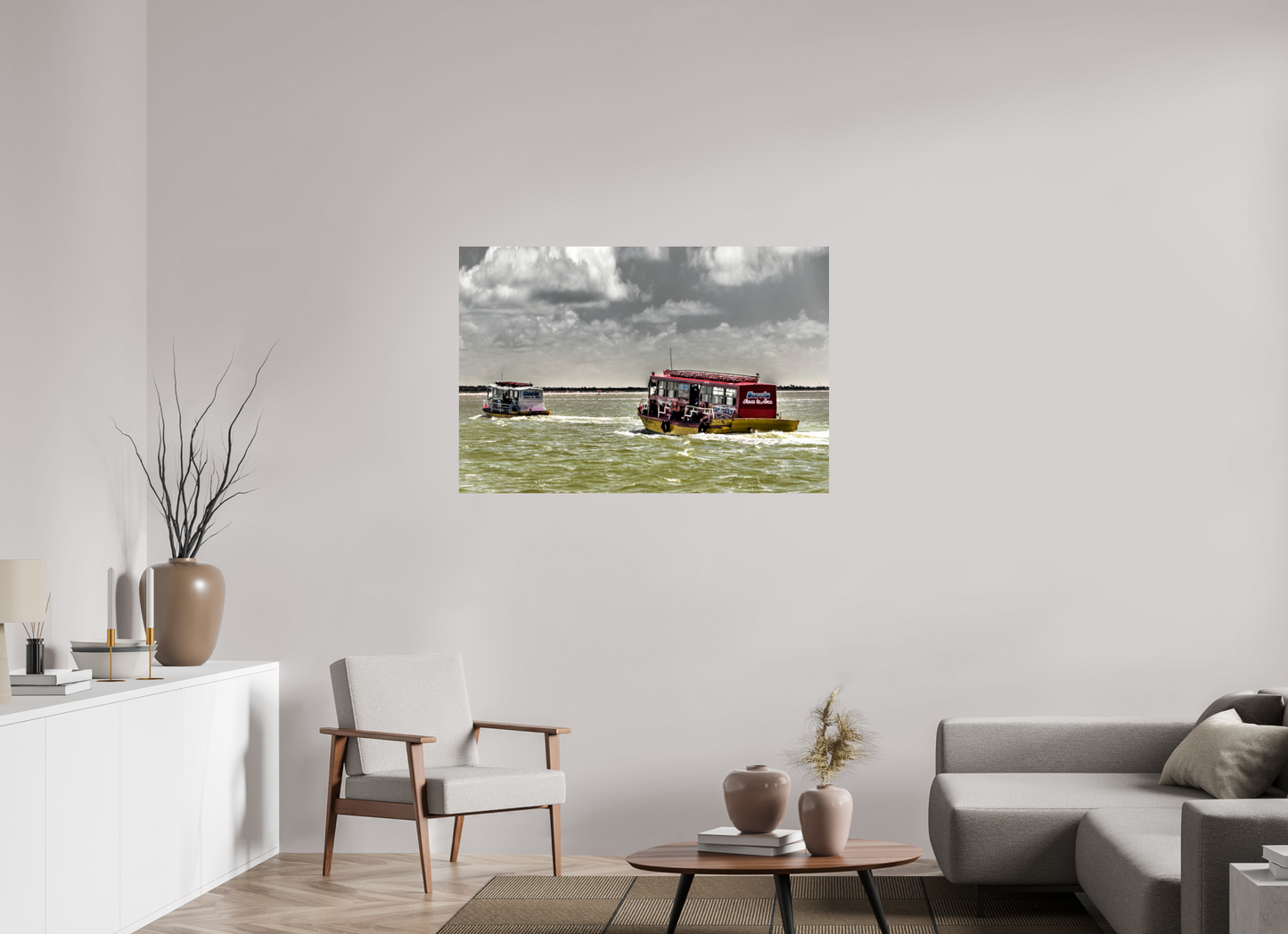 120 x 80 cm, Fine Art Print auf Alu-Dibond ohne Aufhang Rio Paraíba - Cabedelo - PB. #2