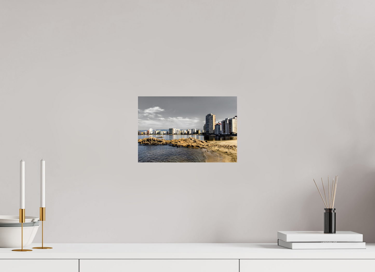 30 x 20 cm, Fine Art Print auf Alu-Dibond ohne Aufhang #13 - Santos - SP