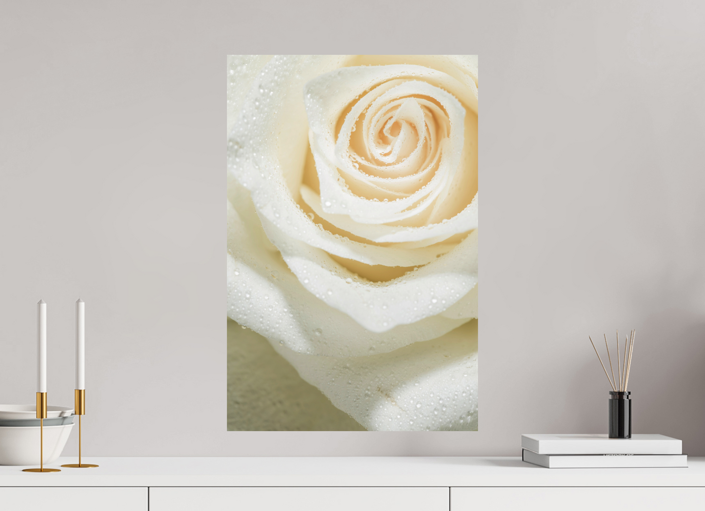 40 x 60 cm, Fine Art Print Baryta auf Alu-Dibond Rose_03