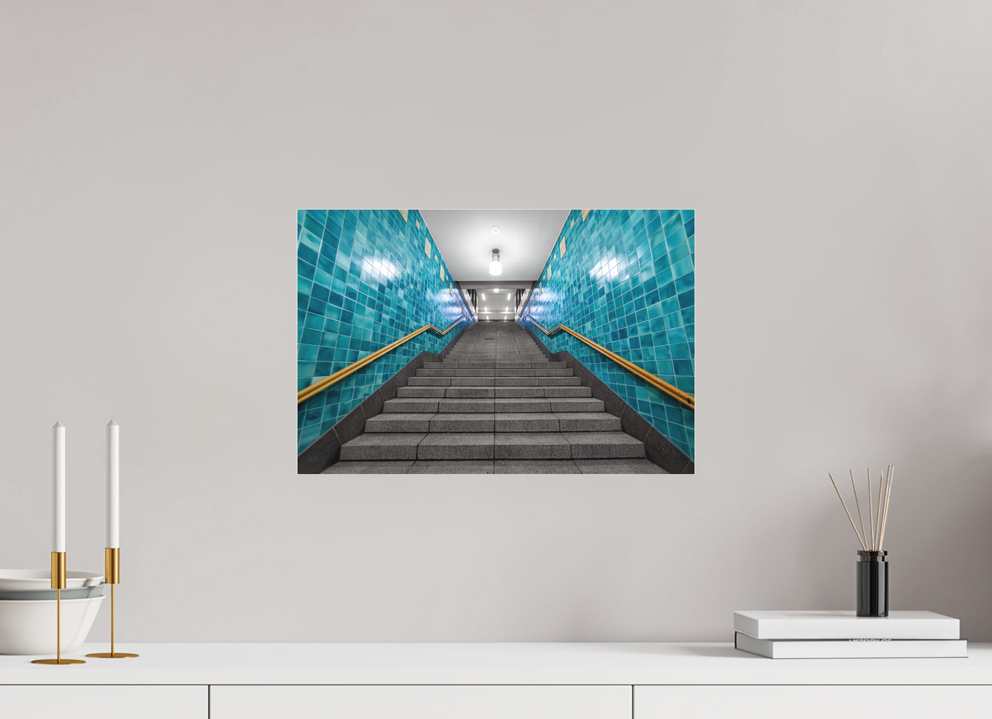 45 x 30 cm, Fine Art Acrylglas Matt Sierichstraße #4 Hamburg