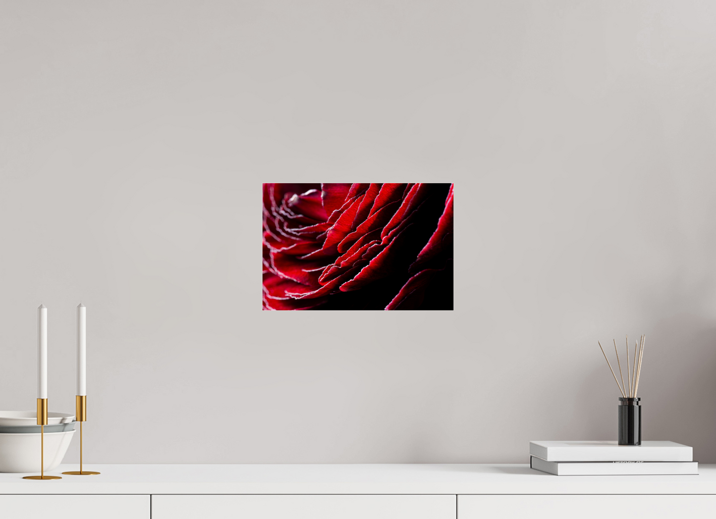 30 x 20 cm, Glänzender Foto-Abzug Acrylglas Rose_12