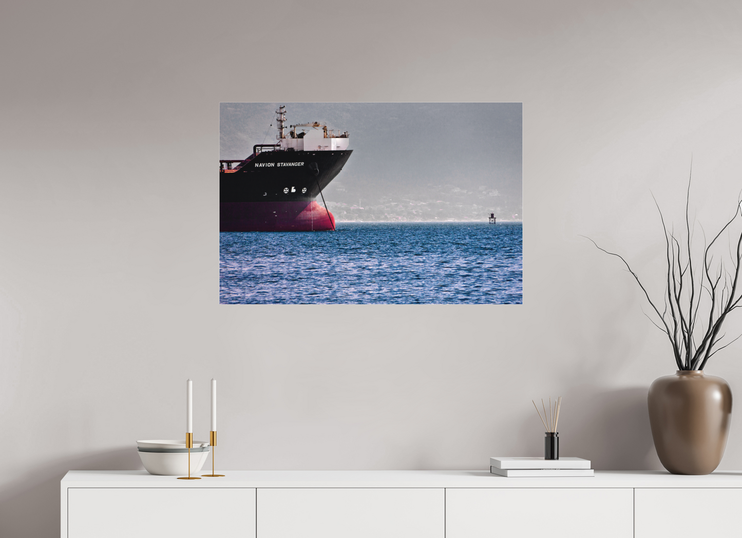 90 x 60 cm, Fine Art Acrylglas Matt Canal de São Sebastião. SP #2