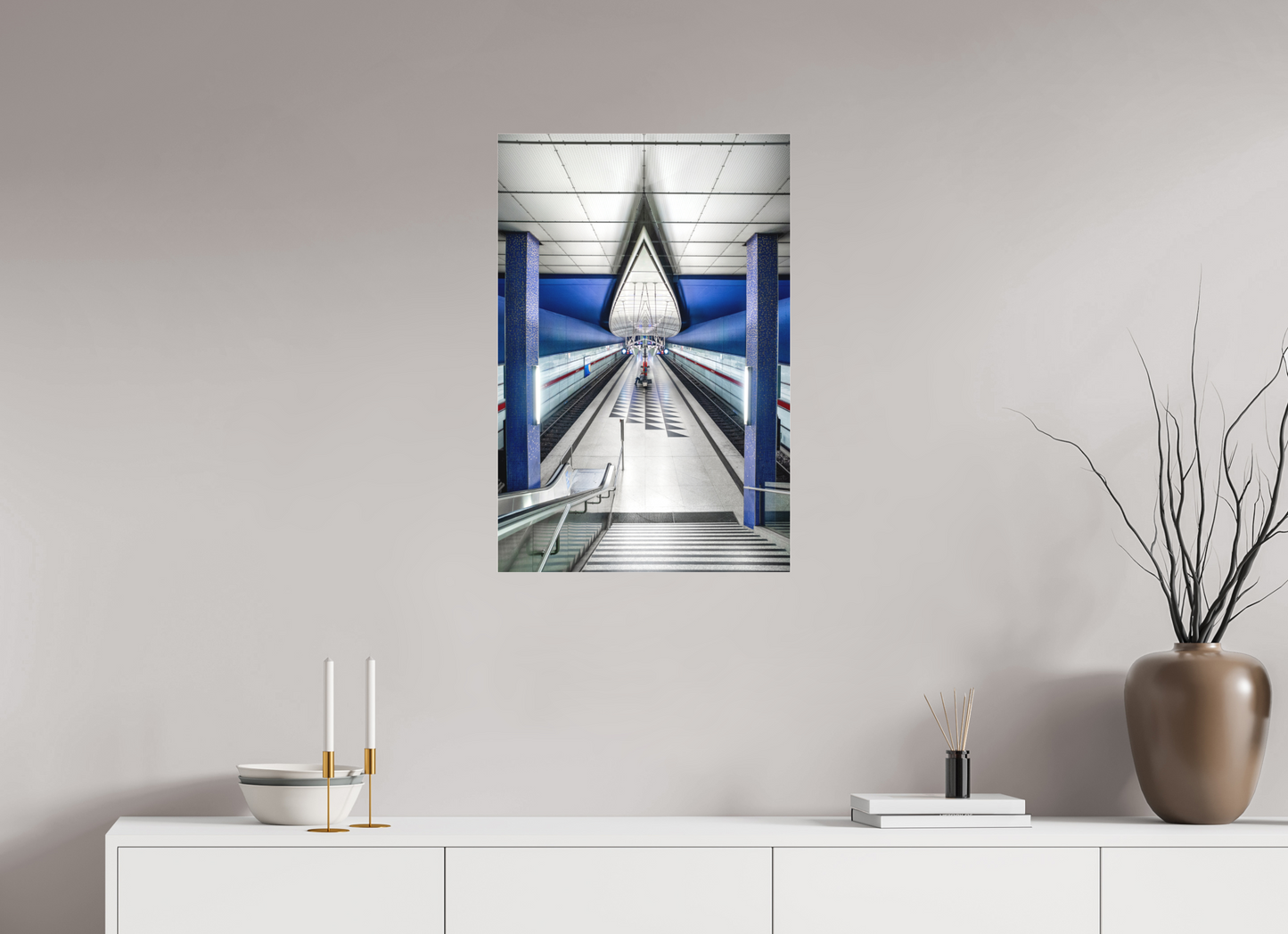 50 x 75 cm, Fine Art Acrylglas Matt Hasenbergl #1 München