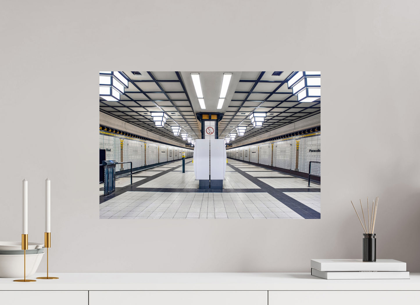 60 x 40 cm, Fine Art Print Metallic Edition Paracelsus Bad #5 Berlin