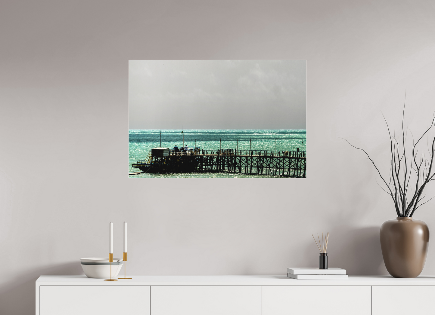 90 x 60 cm, Fine Art Acrylglas Matt Pirangi - Parnamirim - RN