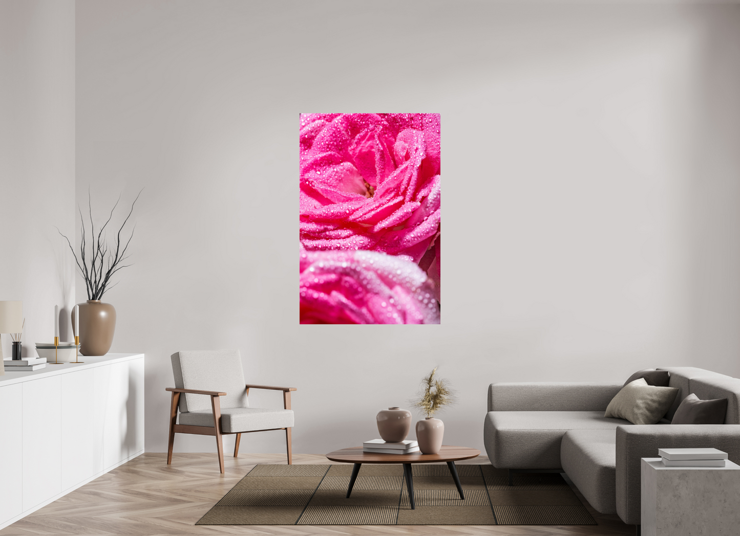 100 x 150 cm, Fine Art Print Baryta auf Alu-Dibond Rose_10