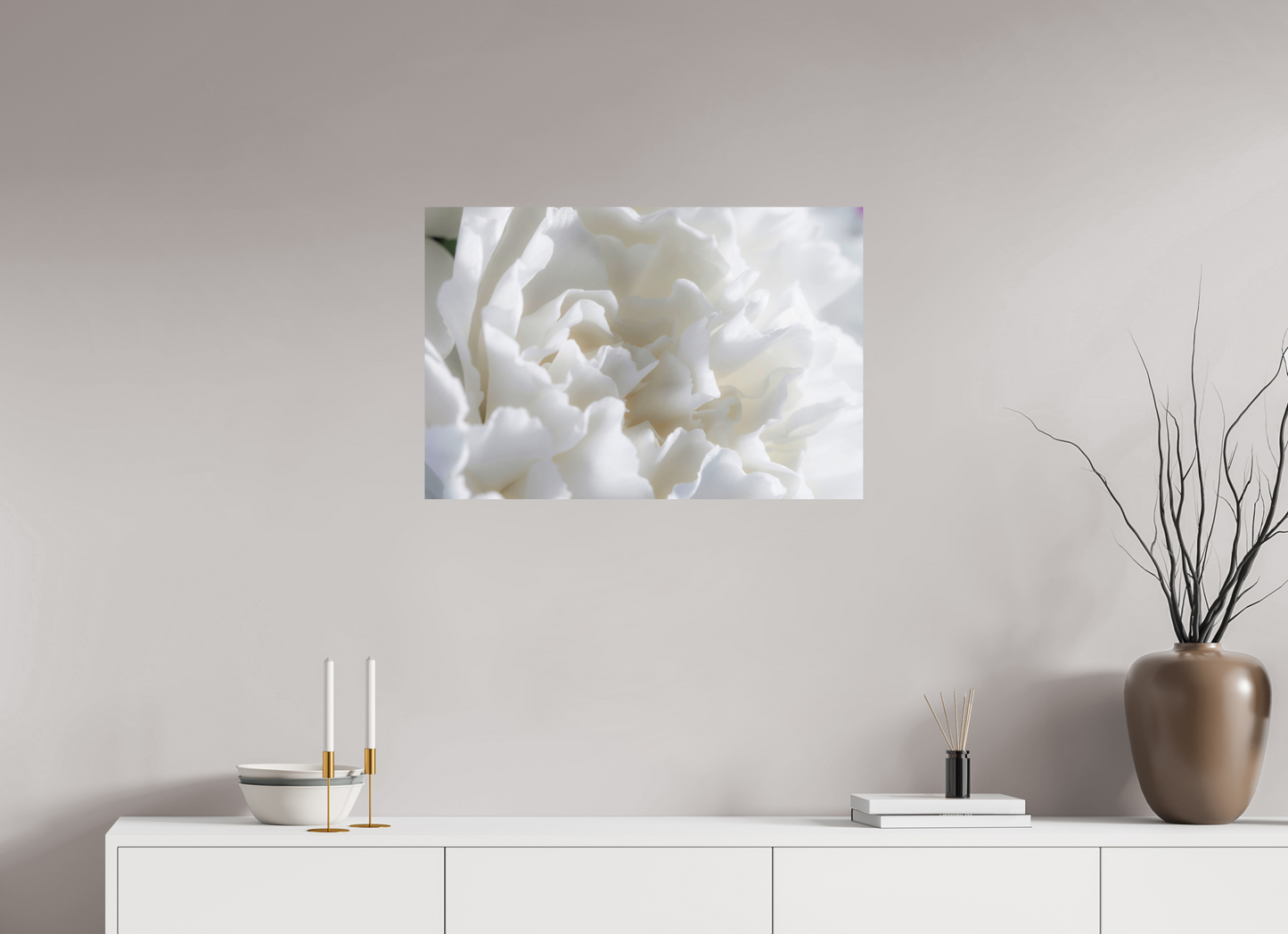 75 x 50 cm, Fine Art Print Baryta auf Alu-Dibond Nelke_01