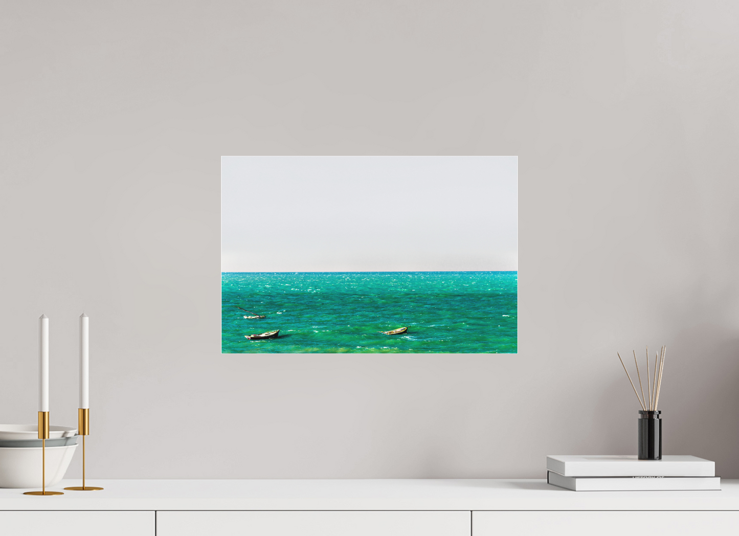 45 x 30 cm, Fine Art Acrylglas Matt Praia de Canoa Quebrada - Canoa Quebrada- CE