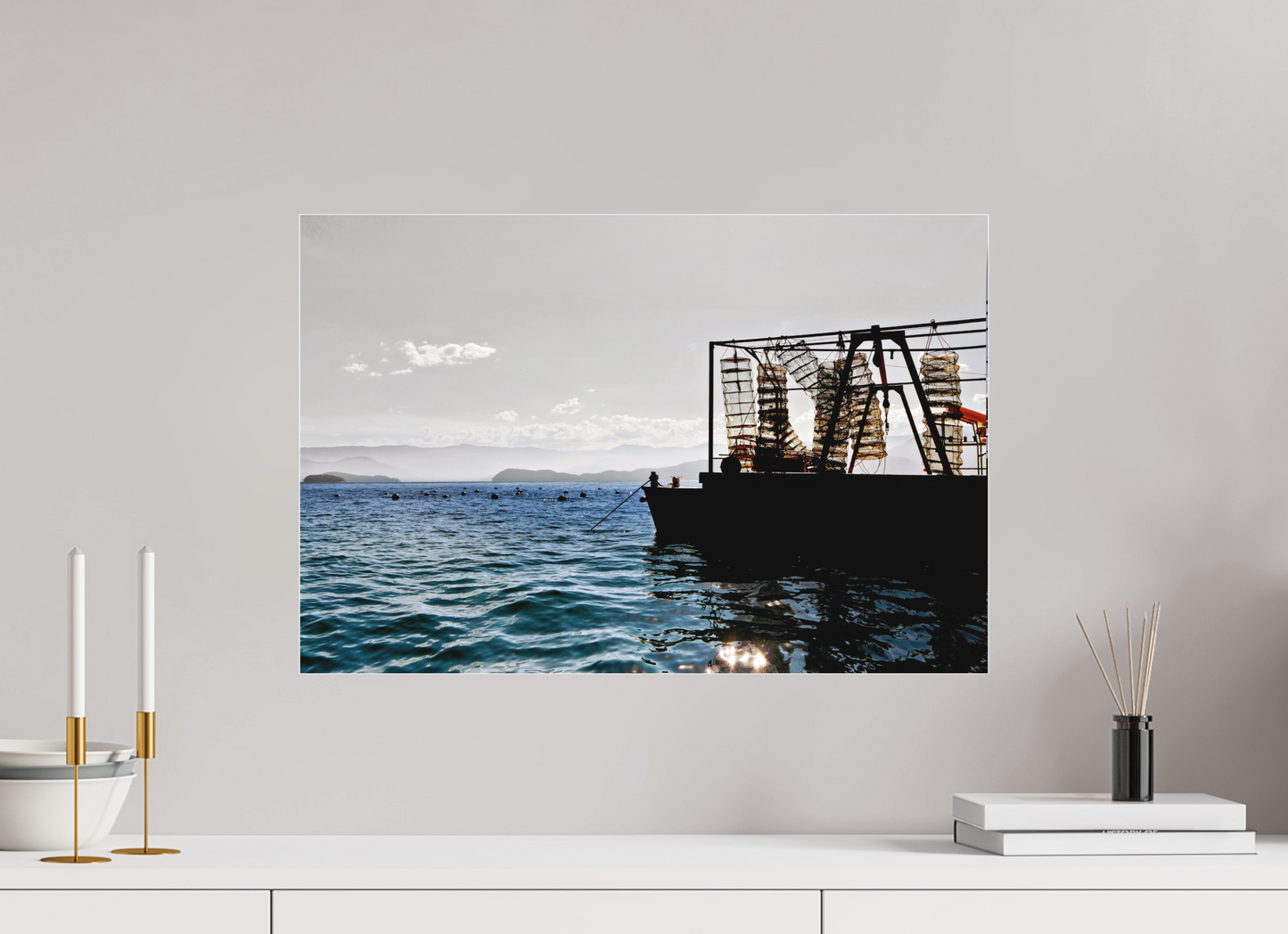 60 x 40 cm, Fine Art Acrylglas Matt Ilha das Couves - Picinguaba - SP