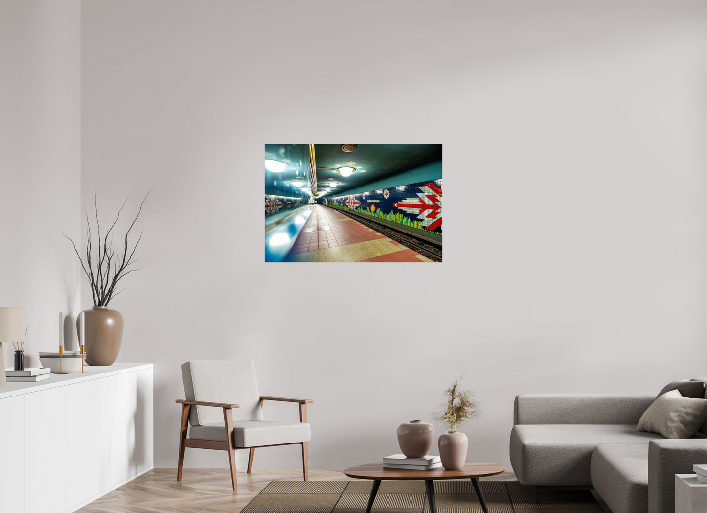 105 x 70 cm, Fine Art Print Metallic Edition Paulsternstrasse #1 Berlin