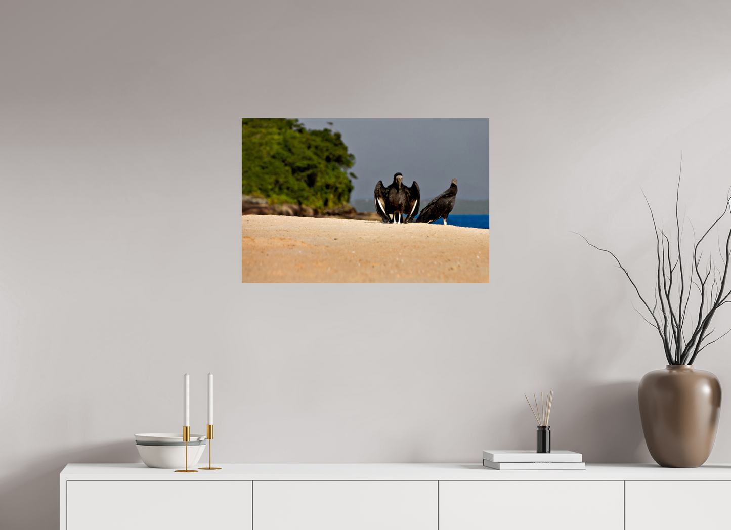 75 x 50 cm, Fine Art Print auf Alu-Dibond ohne Aufhang As Ilhas - Caraguatatuba - SP