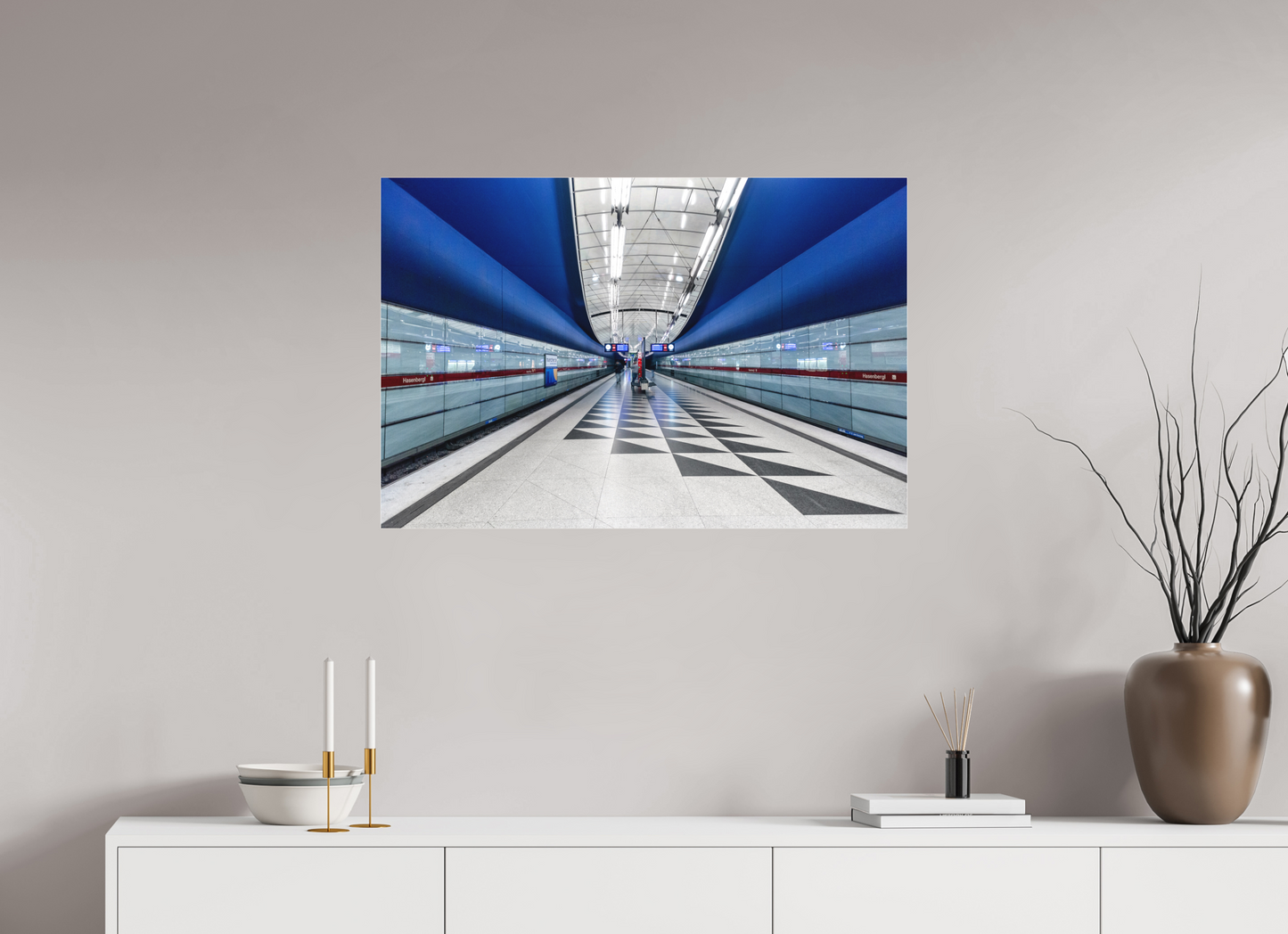 90 x 60 cm, Fine Art Acrylglas Matt Hasenbergl #5 Müchen