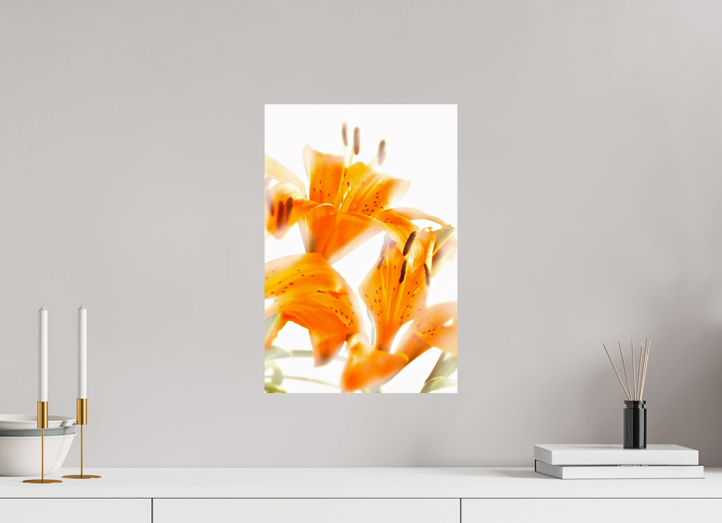 30 x 45 cm, Fine Art Print Baryta auf Alu-Dibond Lilie_07
