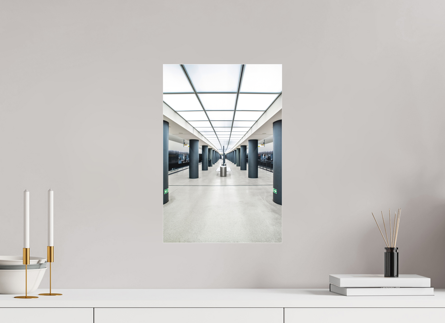 30 x 45 cm, Fine Art Acrylglas Matt Brandenburger-Tor #4 Berlin