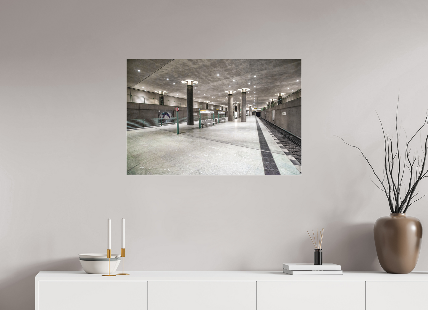 90 x 60 cm, Fine Art Acrylglas Matt Bundestag #1 Berlin