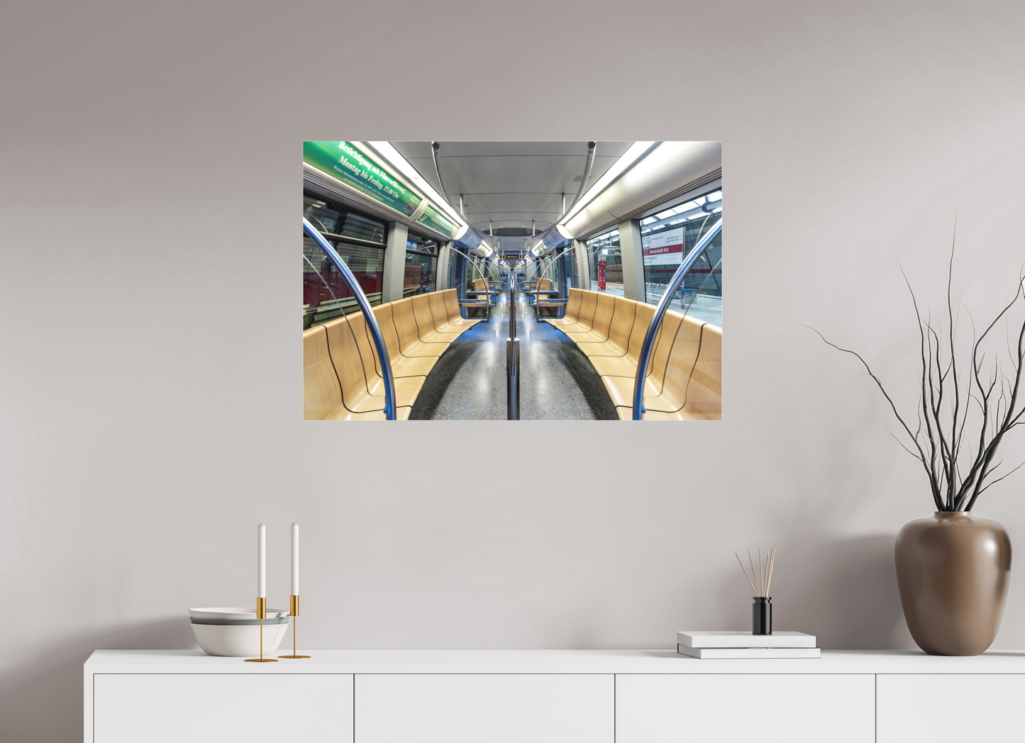 90 x 60 cm, Fine Art Acrylglas Matt MUC #2 München