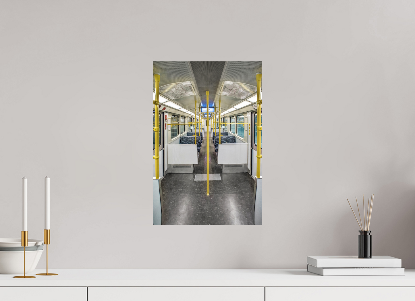 30 x 45 cm, Fine Art Print Metallic Edition BER #1 Berlin