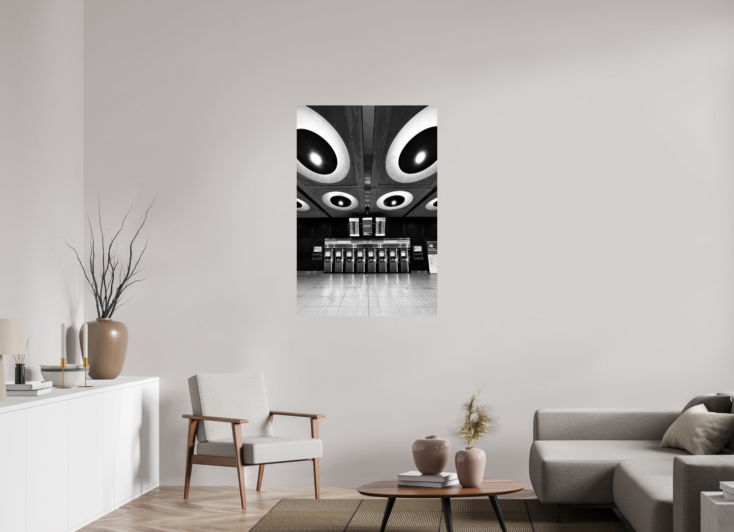 80 x 120 cm, Fine Art Print Metallic Edition Farrington #4 London