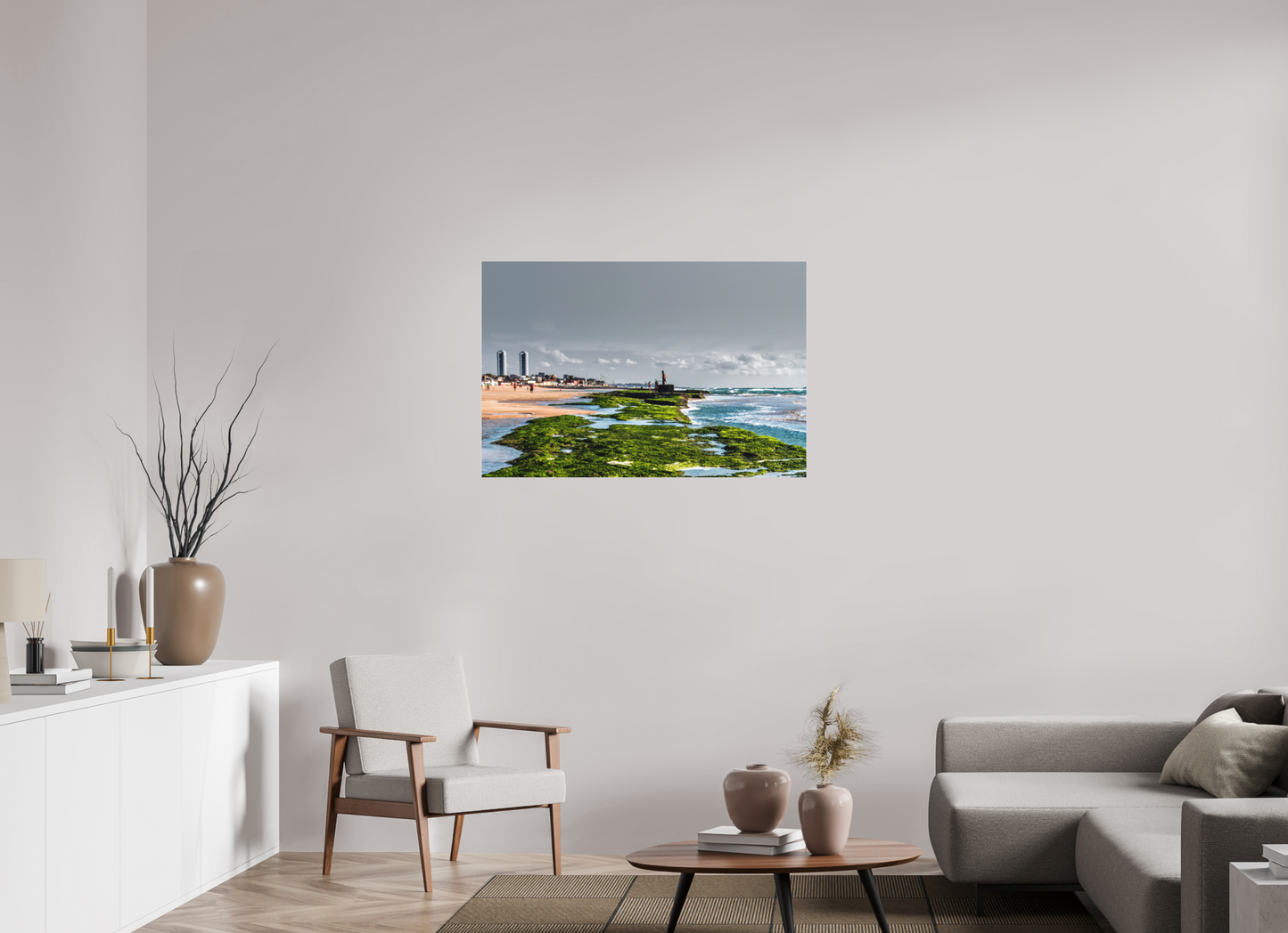 105 x 70 cm, Fine Art Acrylglas Matt Praia do Pina - Recife - PE
