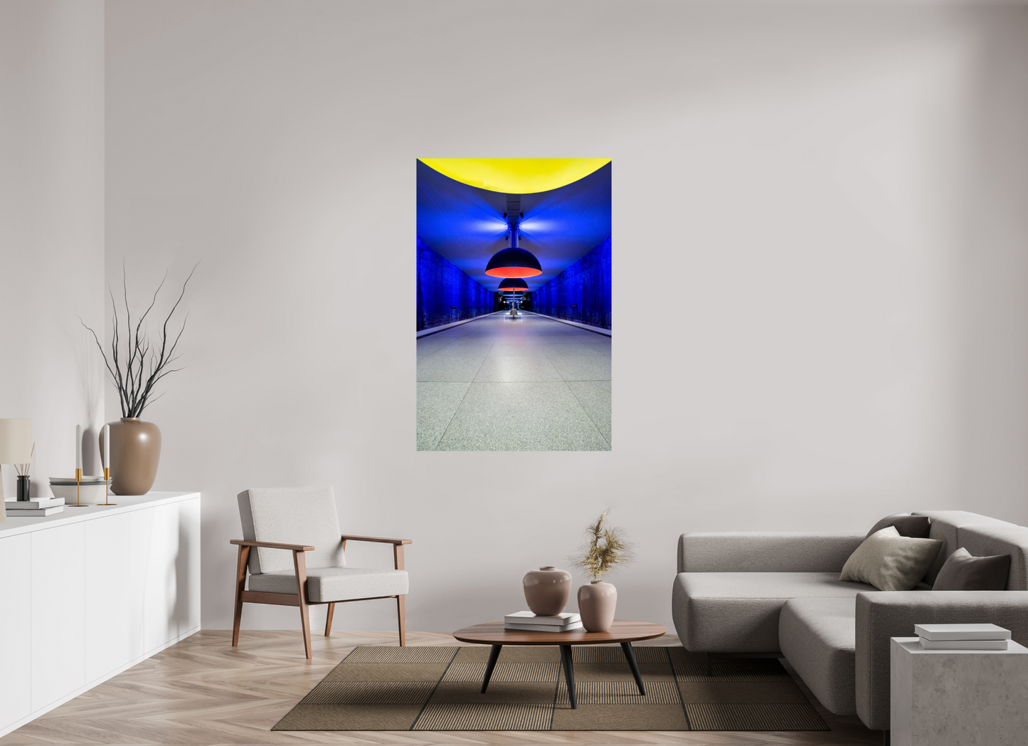 100 x 150 cm, Fine Art Print Metallic Edition München - Westfriedhof #4