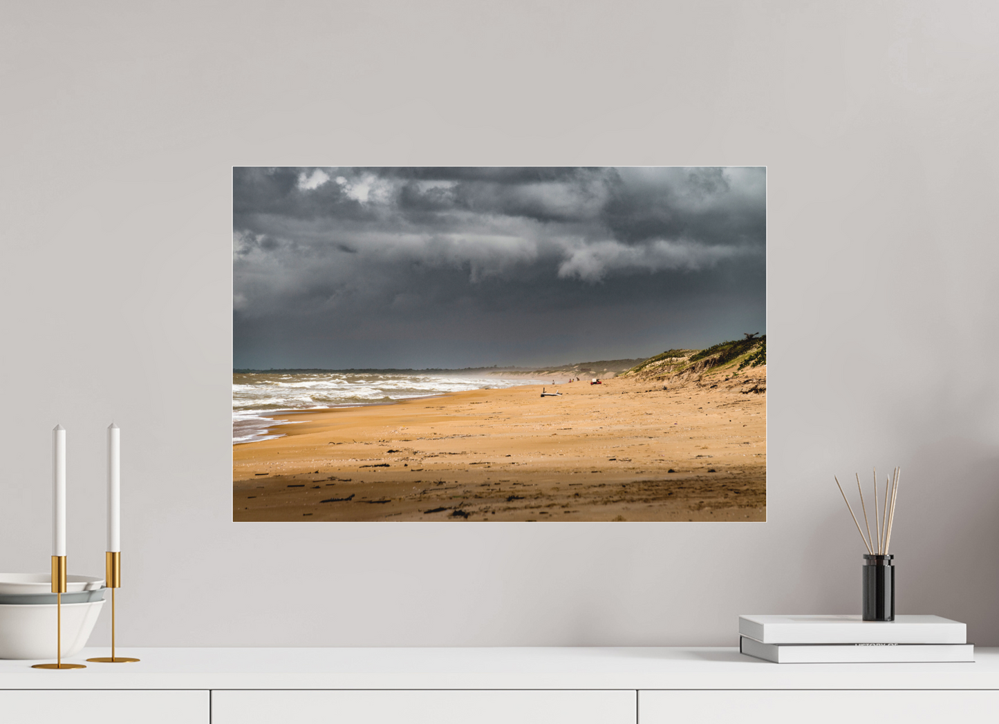 60 x 40 cm, Fine Art Acrylglas Matt Trilha do Pescador - Conceição Da Barra - ES