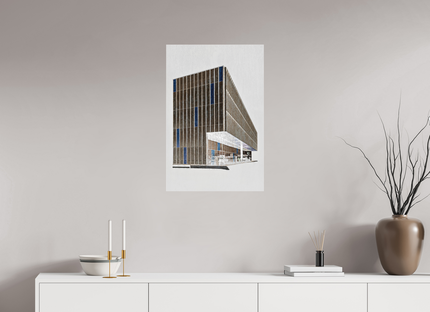50 x 75 cm, Fine Art Acrylglas Matt In _perspective