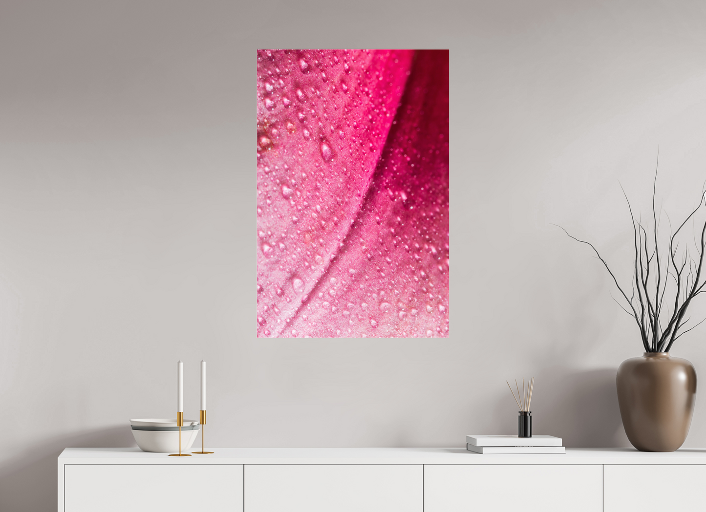 60 x 90 cm, Glänzender Foto-Abzug Acrylglas Lilie_04