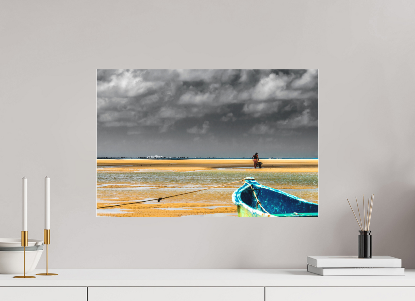 60 x 40 cm, Fine Art Acrylglas Matt Praia das Conchas - Maceió - AL