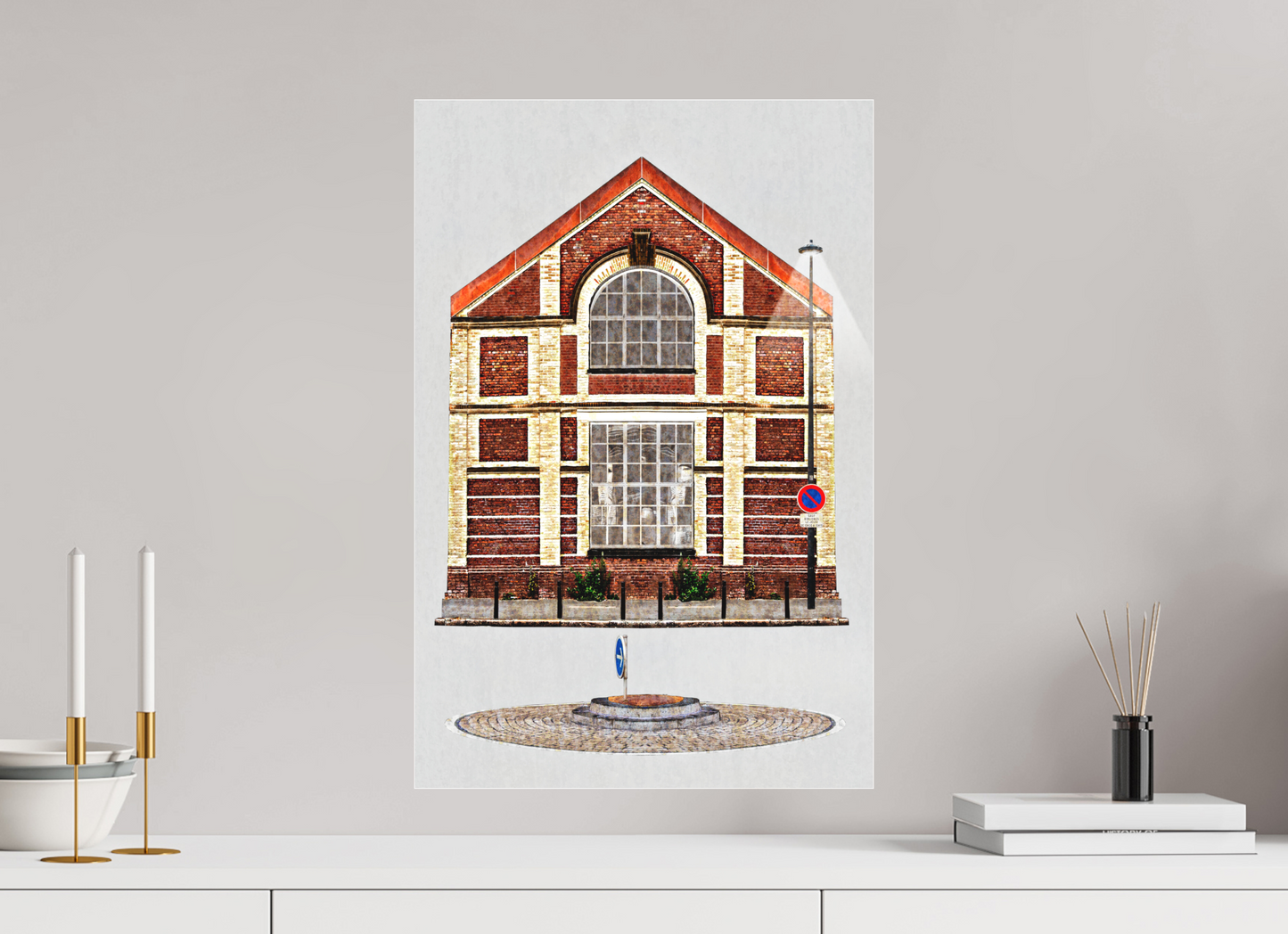 40 x 60 cm, Fine Art Acrylglas Matt Do_Not_Park