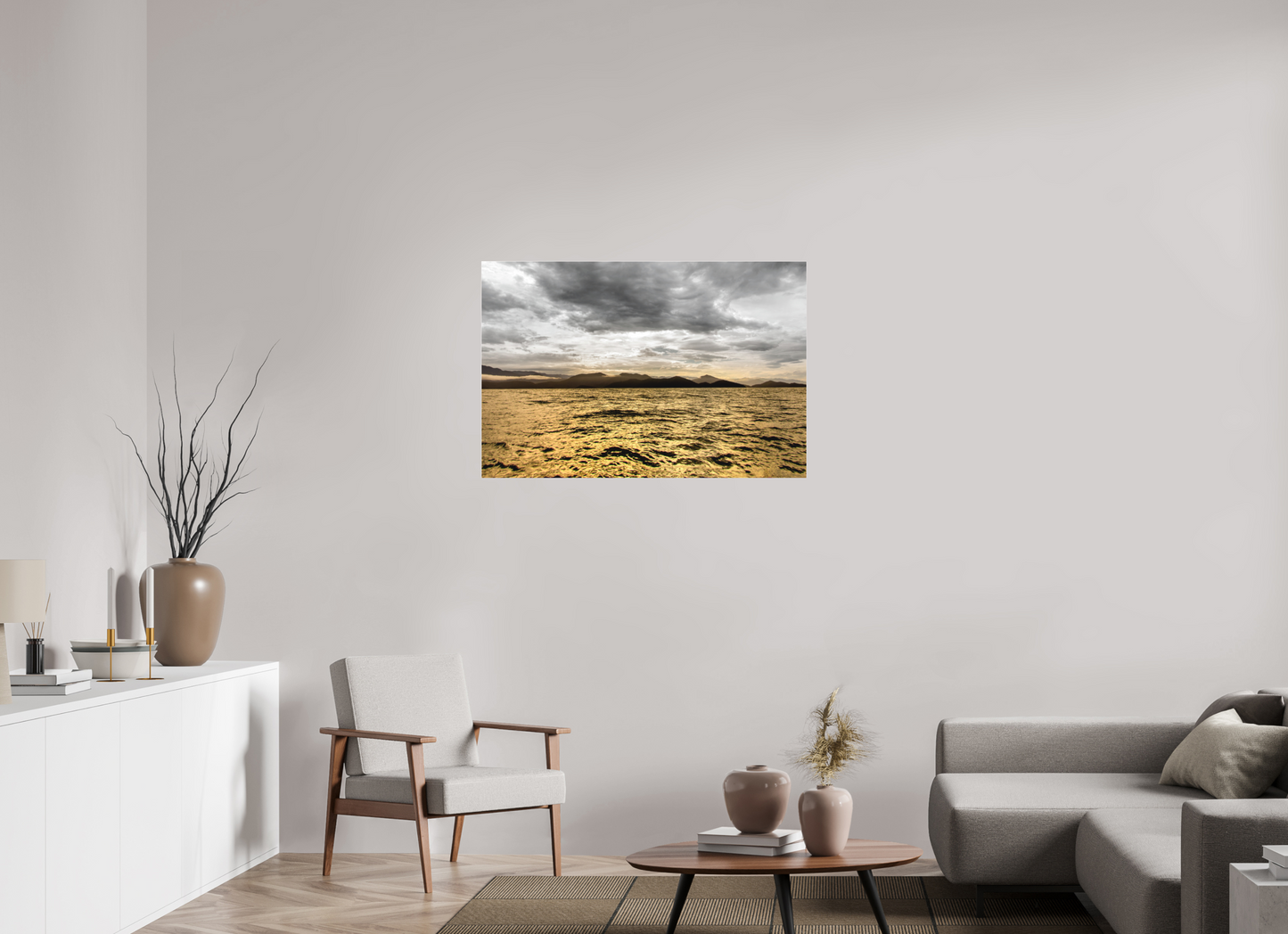 105 x 70 cm, Fine Art Acrylglas Matt Ilha Do Mar Virado - Ubatuba - SP