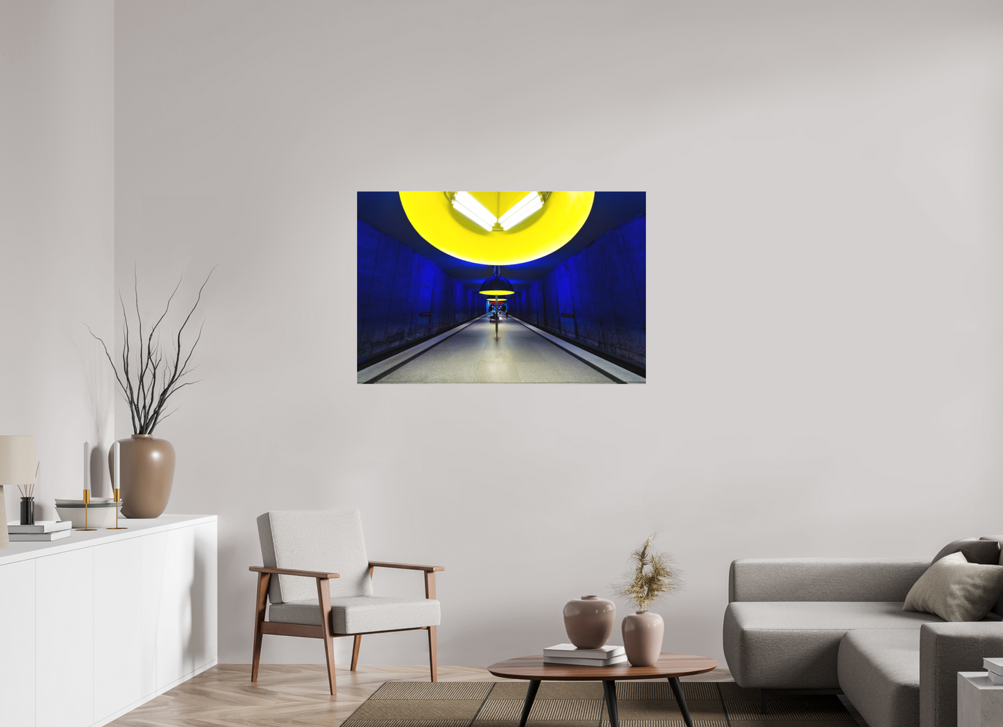 120 x 80 cm, Fine Art Acrylglas Matt West Friedhof #6 München