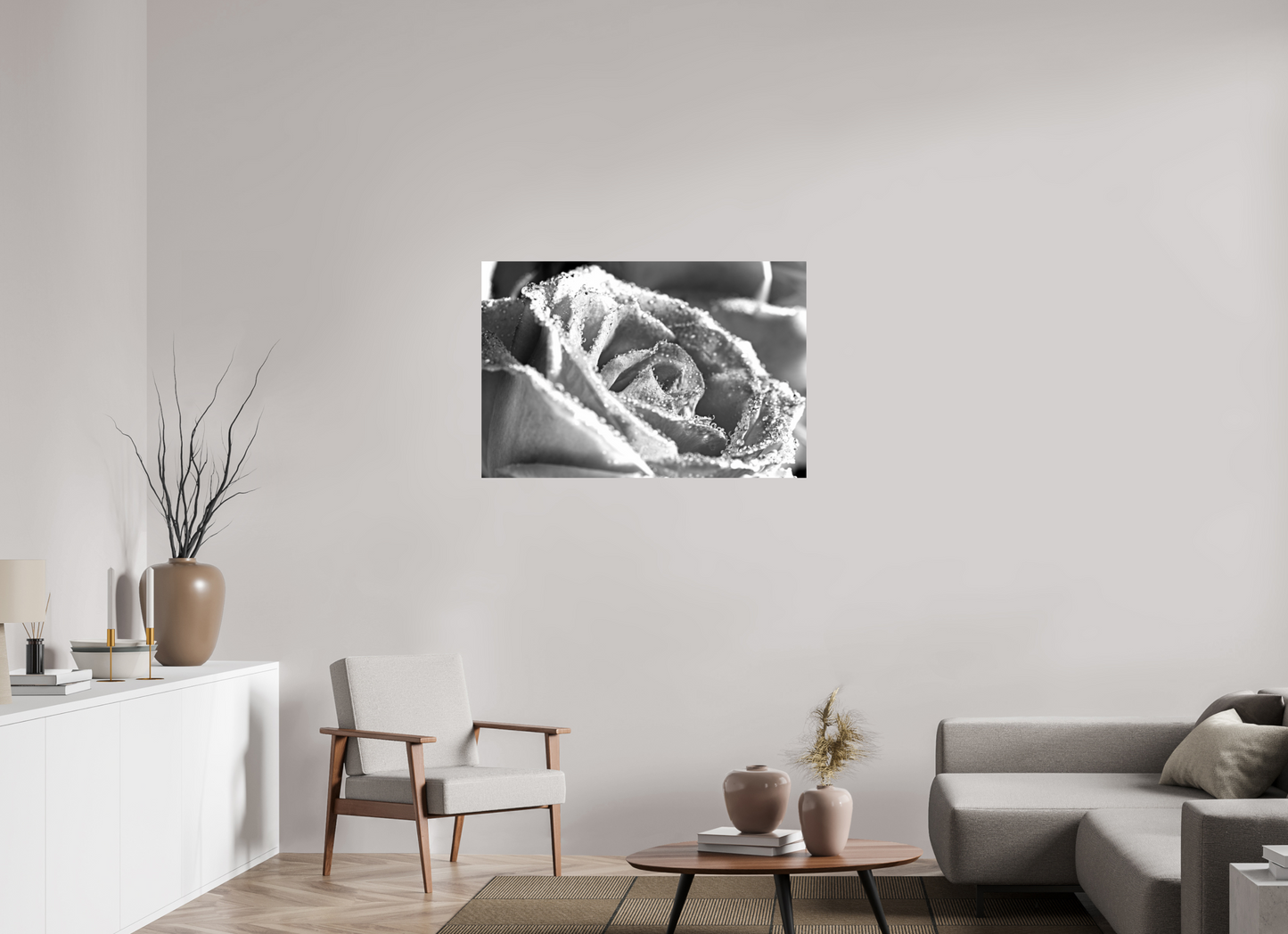 105 x 70 cm, Fine Art Print Baryta auf Alu-Dibond Rose_08