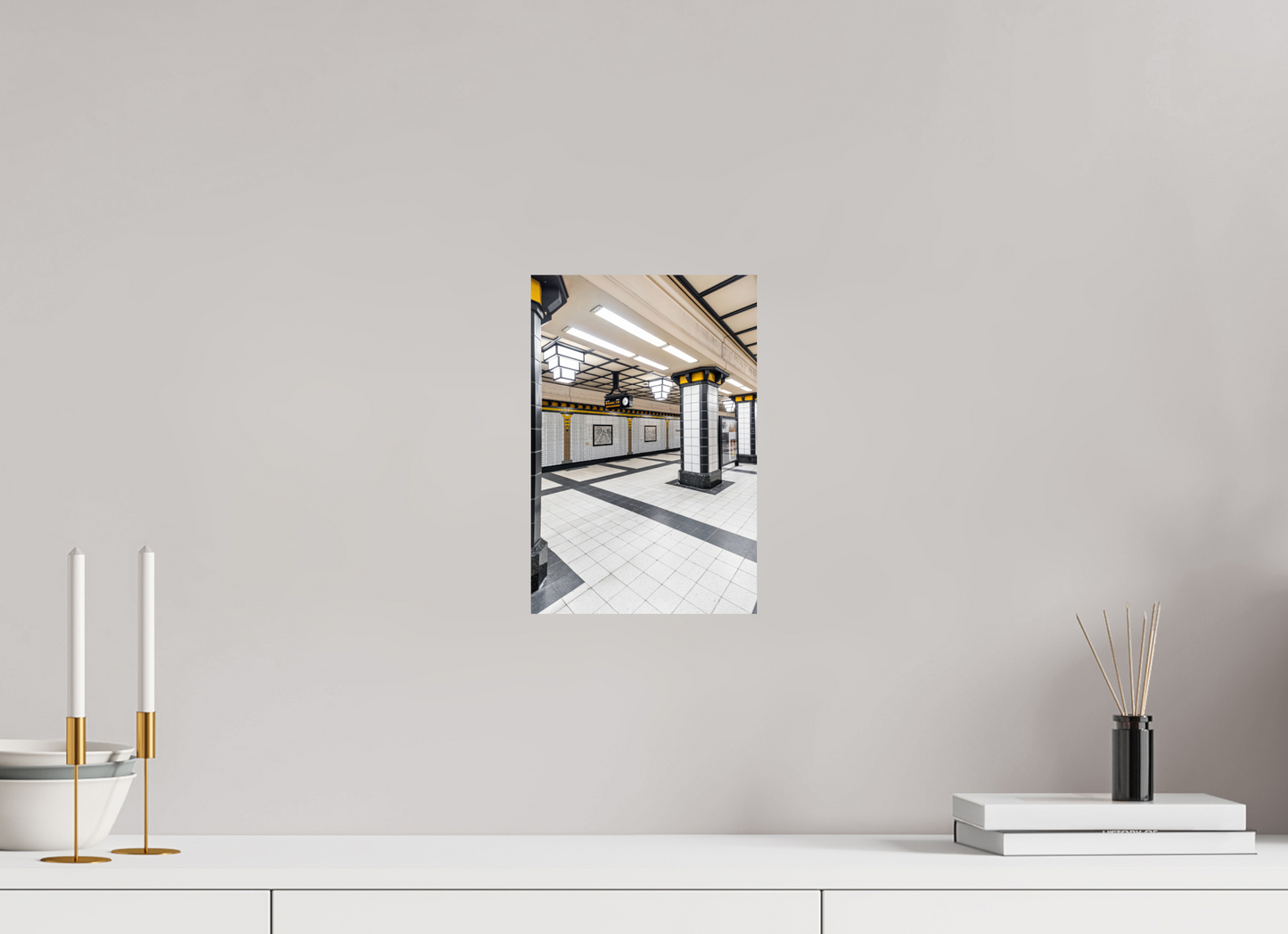 20 x 30 cm, Fine Art Print Metallic Edition Paracelsus-Bad #4 Berlin