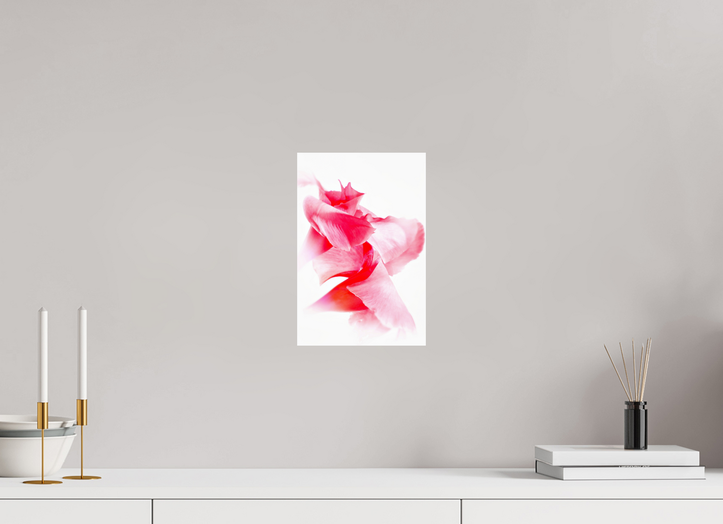 20 x 30 cm, Fine Art Print Baryta auf Alu-Dibond Rose_11