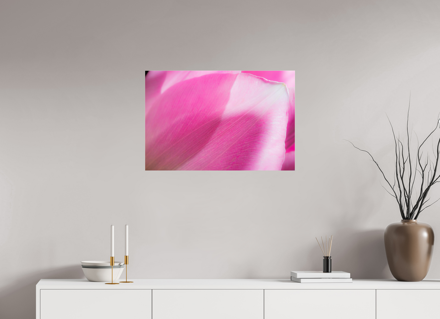75 x 50 cm, Glänzender Foto-Abzug Acrylglas Tulpe-06