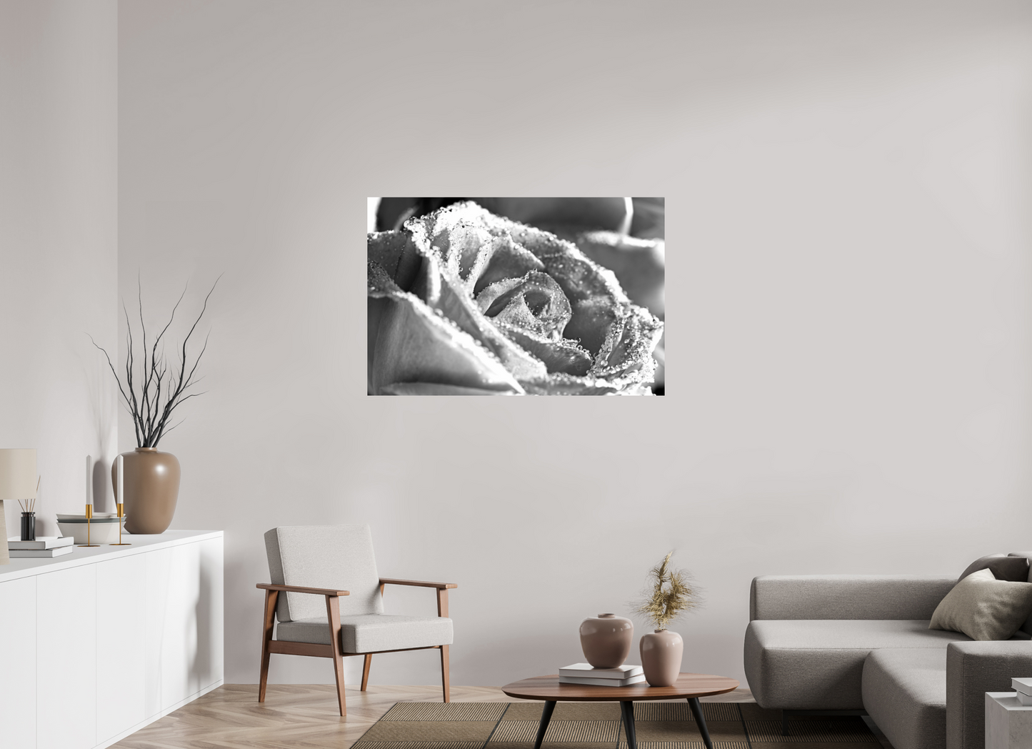 120 x 80 cm, ChromaLuxe HD Metal Print Rose_08