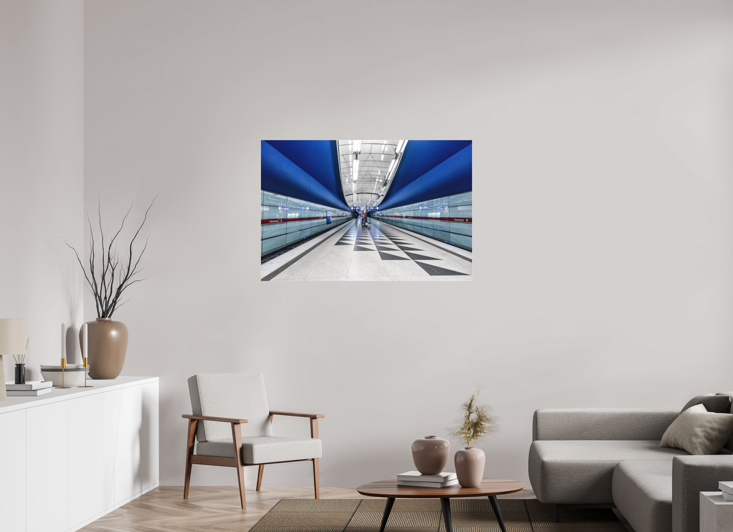 120 x 80 cm, Fine Art Acrylglas Matt Hasenbergl #5 Müchen