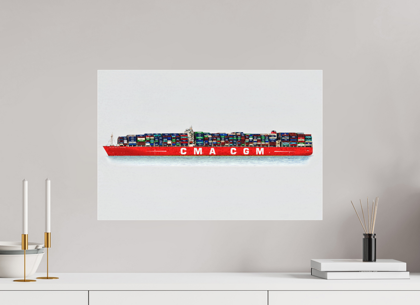 60 x 40 cm, Fine Art Acrylglas Matt Amerigo_Vespucci