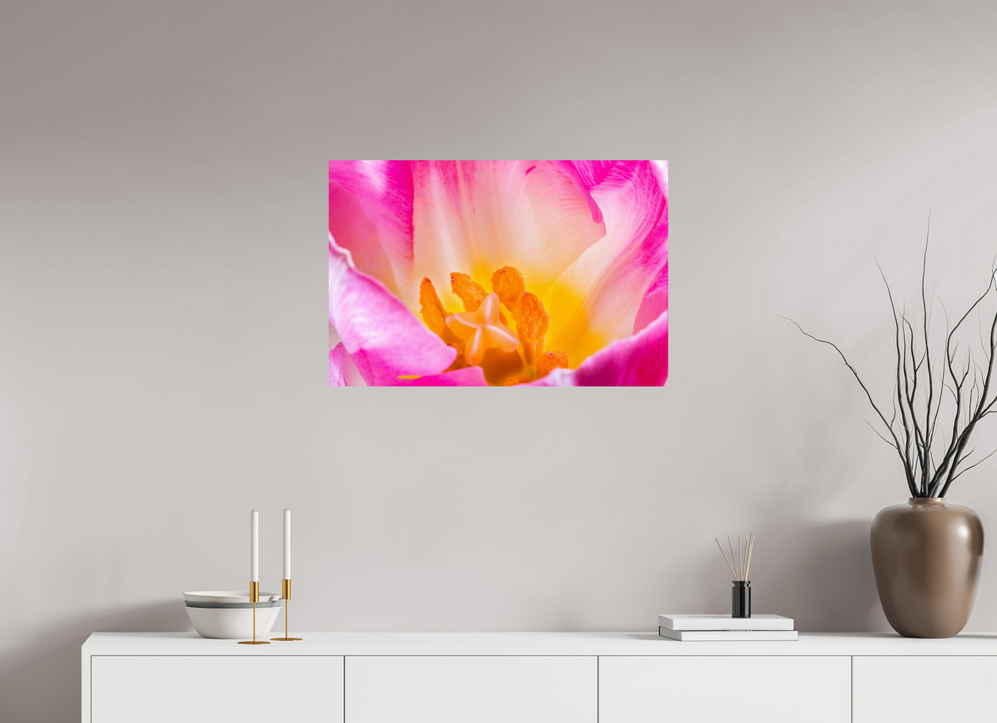 75 x 50 cm, Fine Art Print Baryta auf Alu-Dibond Tulpe-07