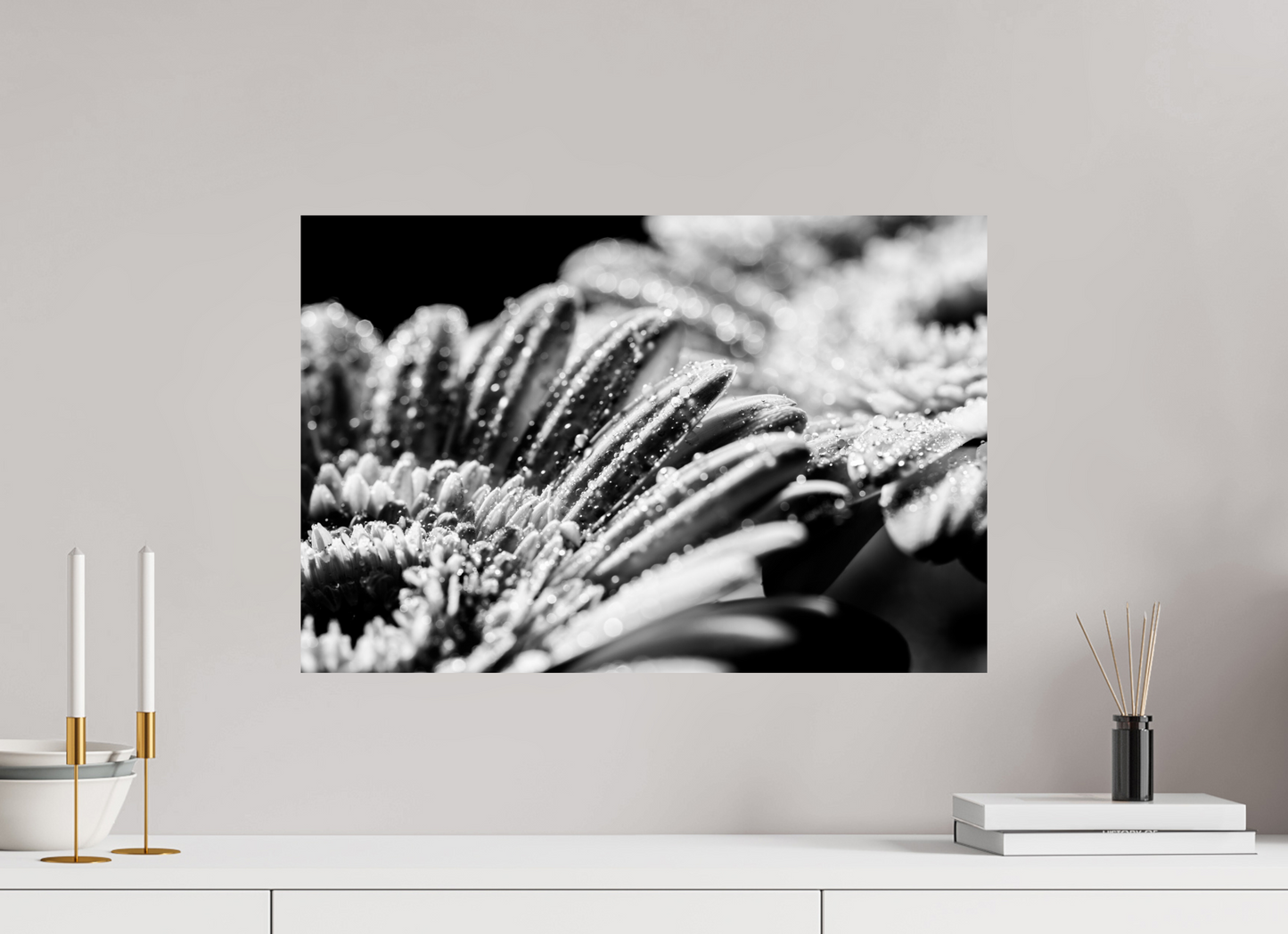60 x 40 cm, ChromaLuxe HD Metal Print Gerbera_10