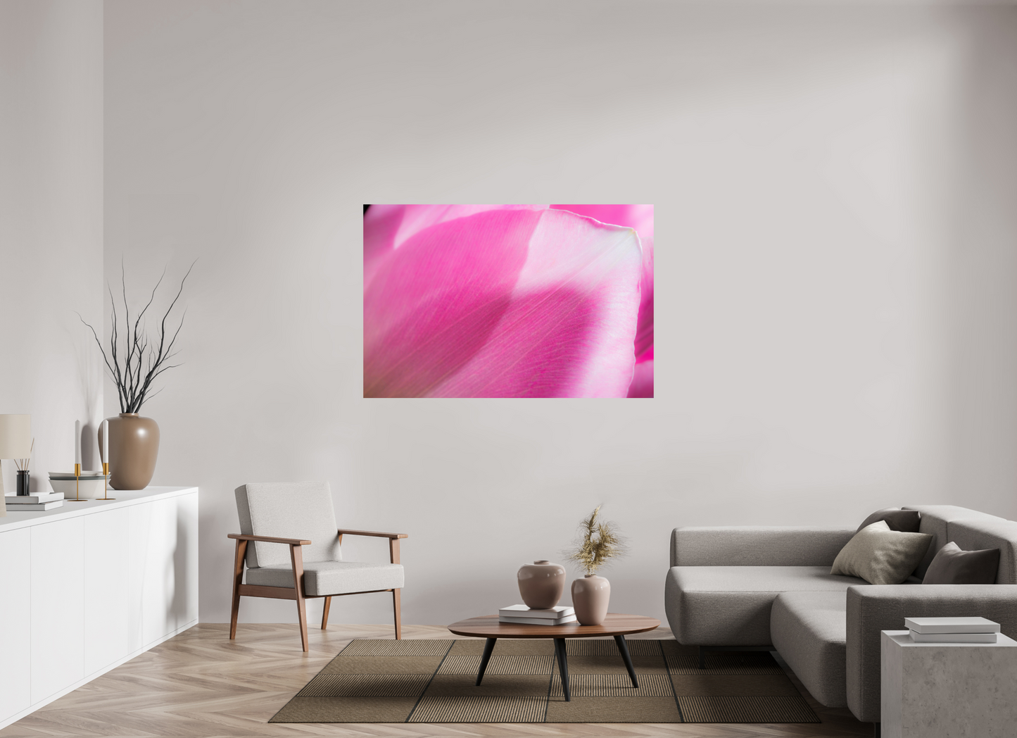 150 x 100 cm, Fine Art Print Baryta auf Alu-Dibond Tulpe-06