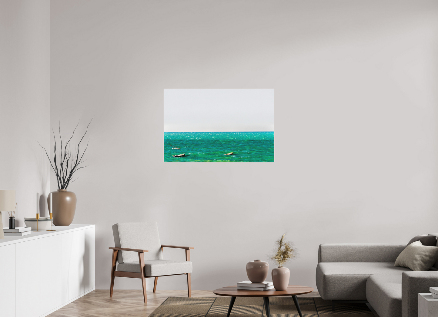 105 x 70 cm, Fine Art Acrylglas Matt Praia de Canoa Quebrada - Canoa Quebrada- CE