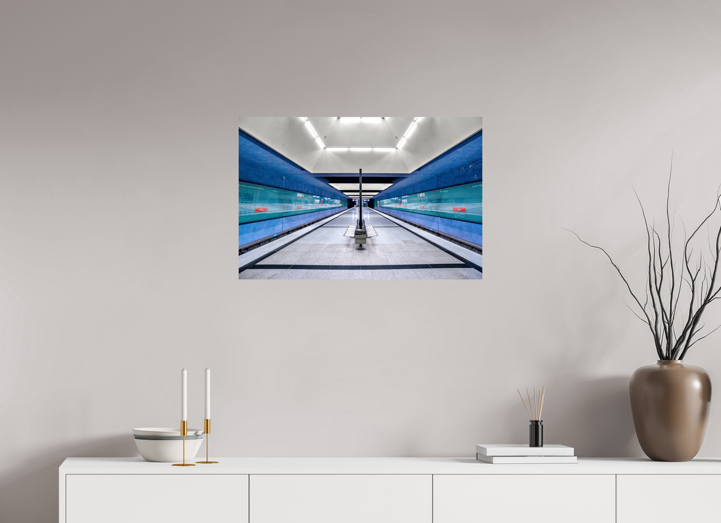 75 x 50 cm, Fine Art Print Metallic Edition Gern #1 München