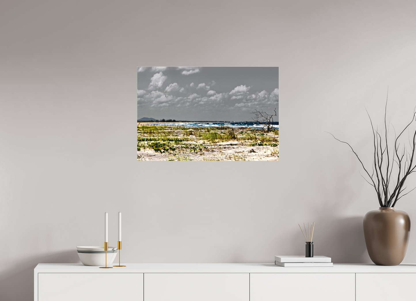 75 x 50 cm, Fine Art Acrylglas Matt Ponta Sul - Ilha Comprida - SP
