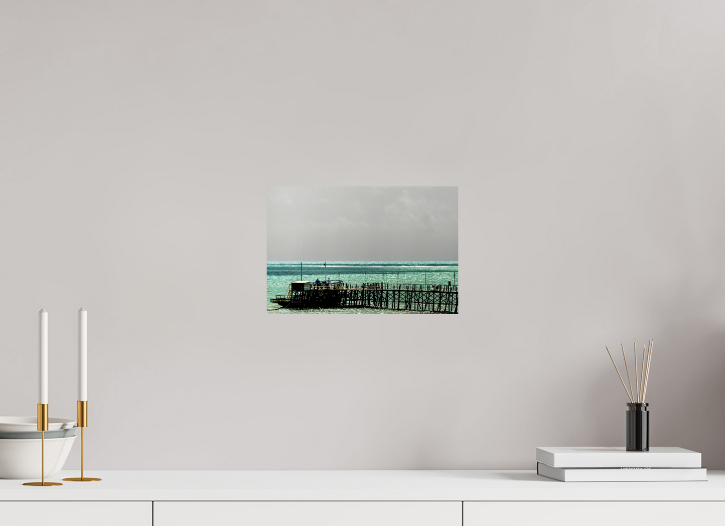 30 x 20 cm, Fine Art Print auf Alu-Dibond ohne Aufhang Pirangi - Parnamirim - RN