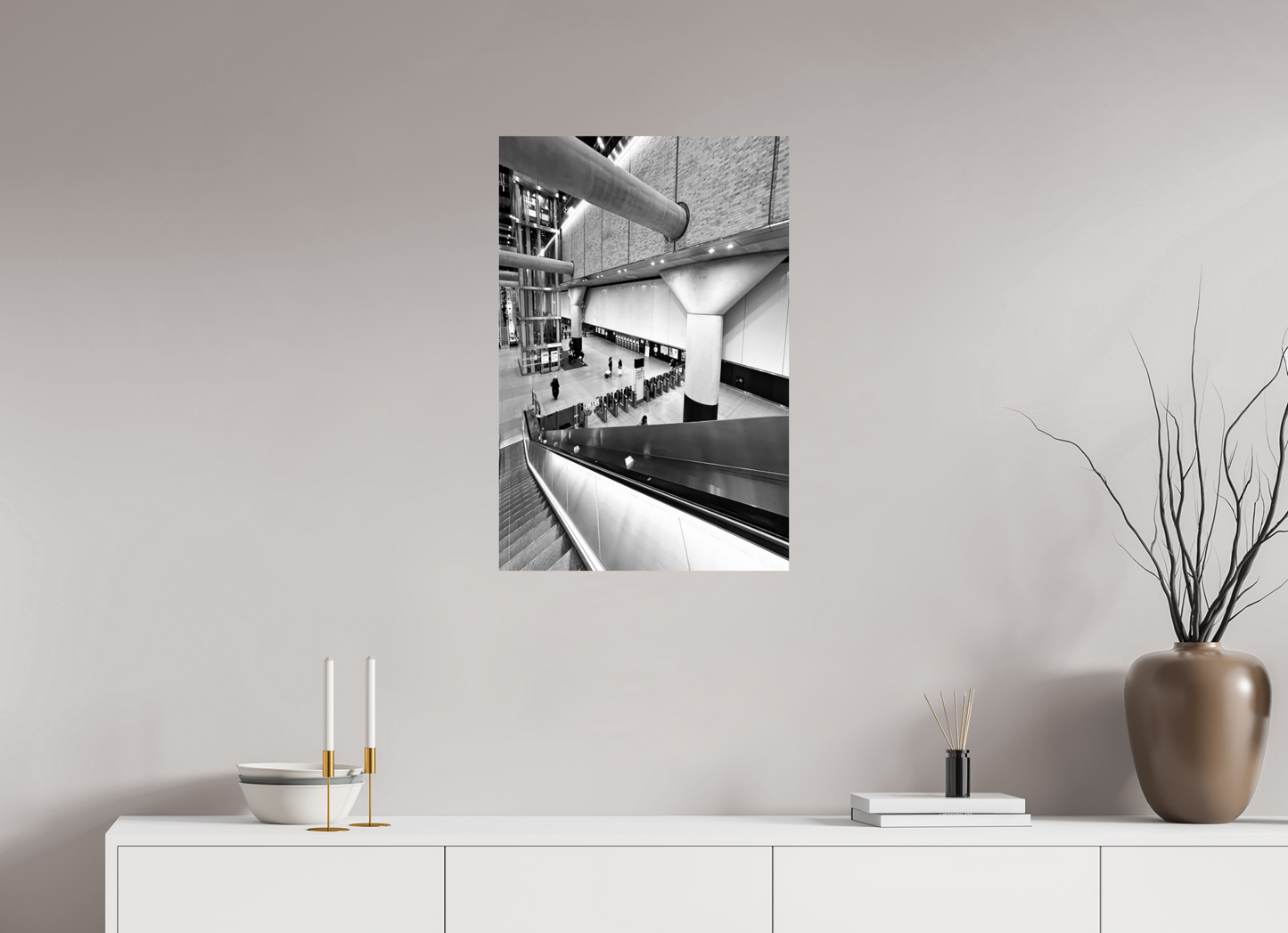 50 x 75 cm, Fine Art Print Metallic Edition Farrington #5 London