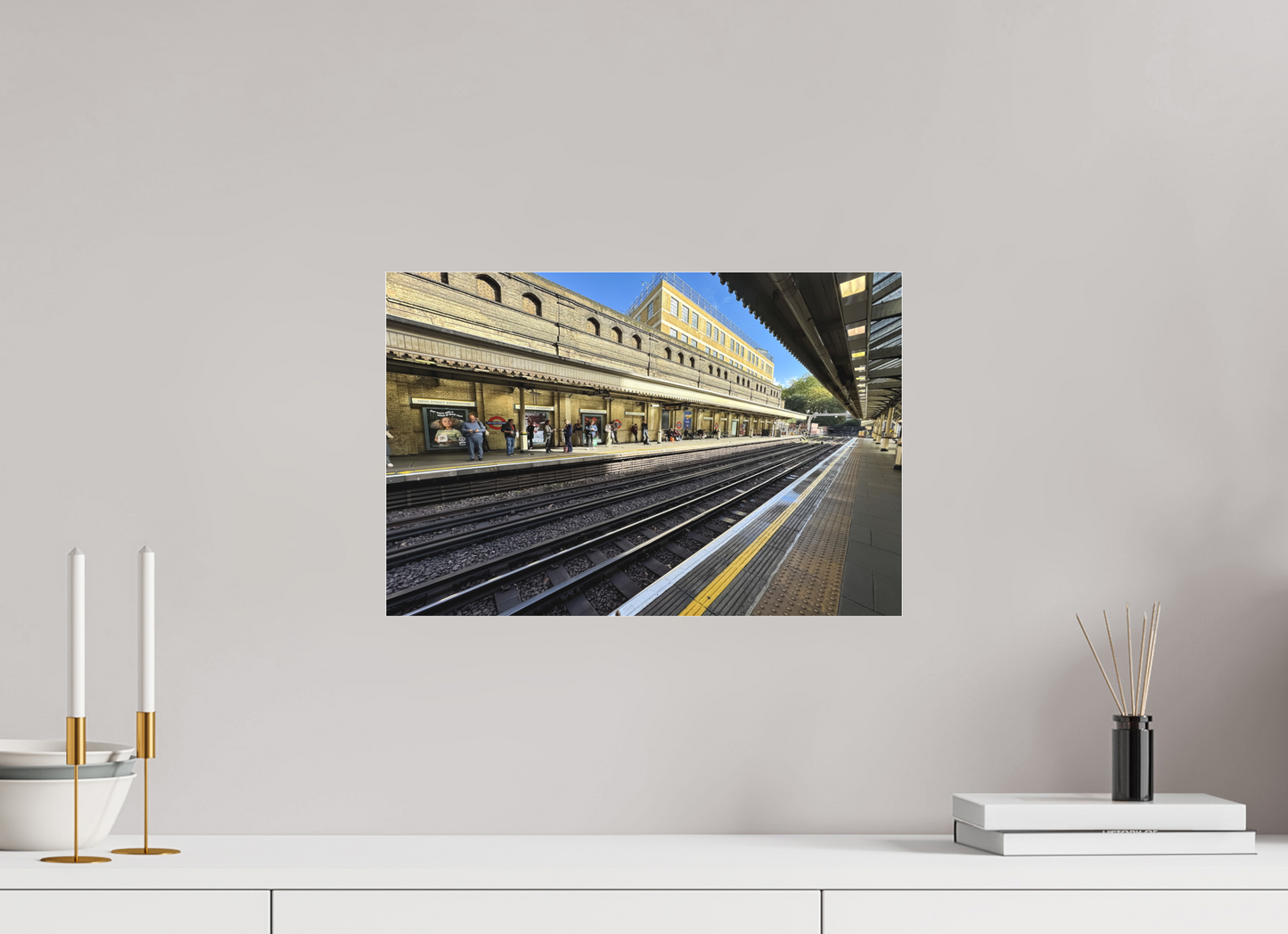 45 x 30 cm, Fine Art Acrylglas Matt Brandenburger-Tor- #2 Berlin