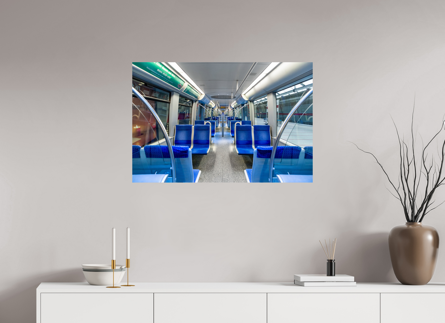 90 x 60 cm, Fine Art Print Metallic Edition MUC #4 München