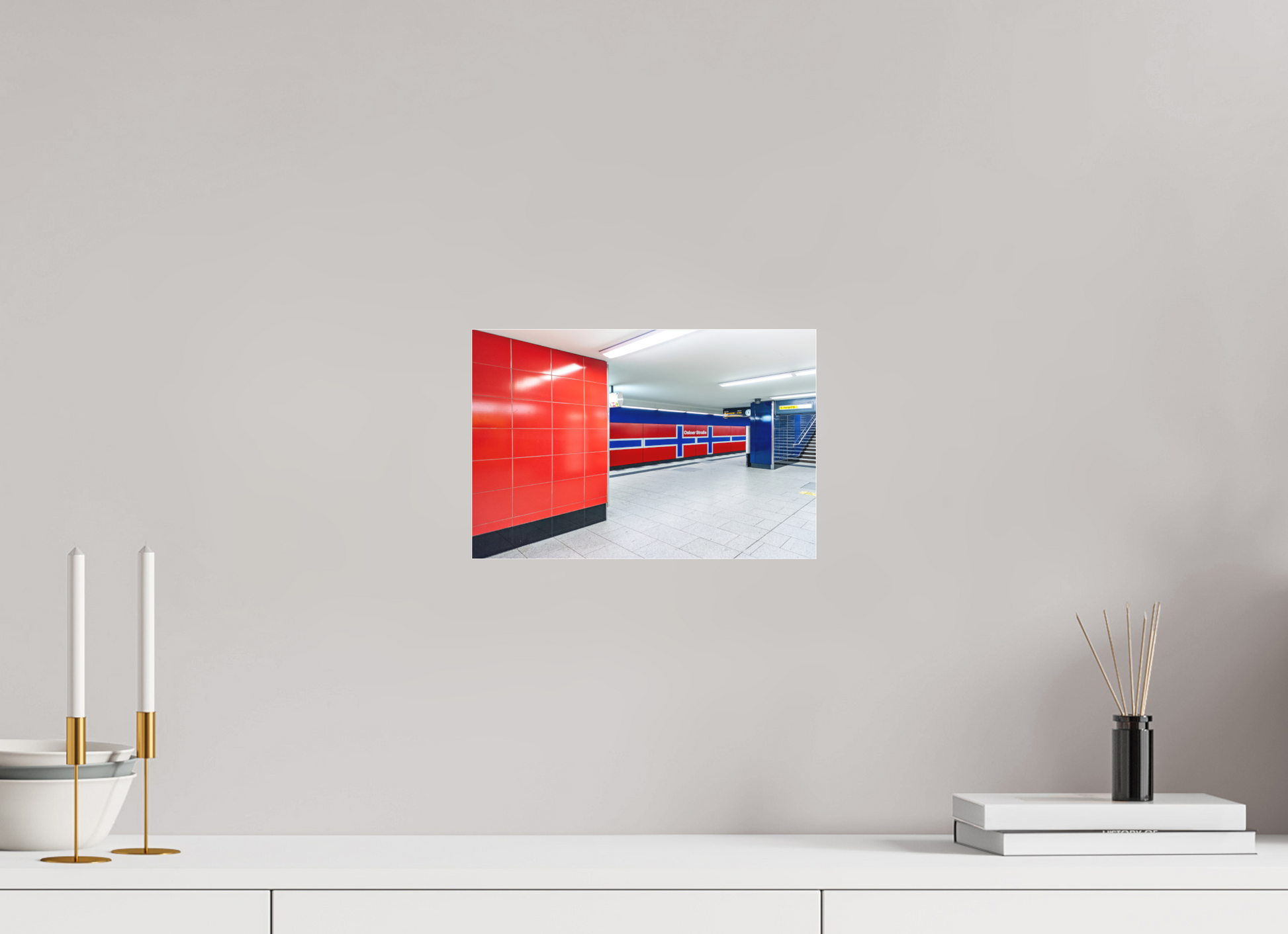 30 x 20 cm, Fine Art Acrylglas Matt Osloer-Strasse #1 Berlin